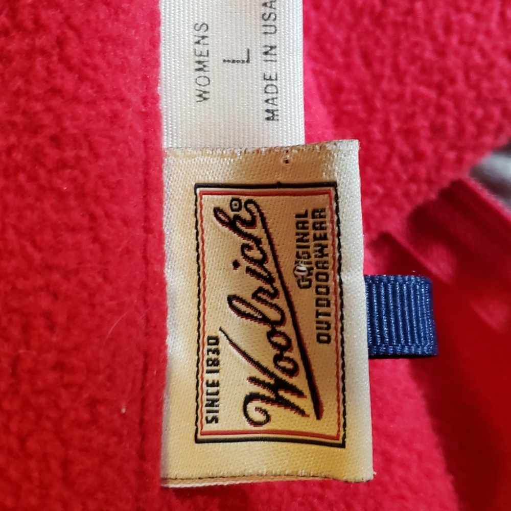VTG. Woolrich Polartec Red Vest - Picture 8 of 9